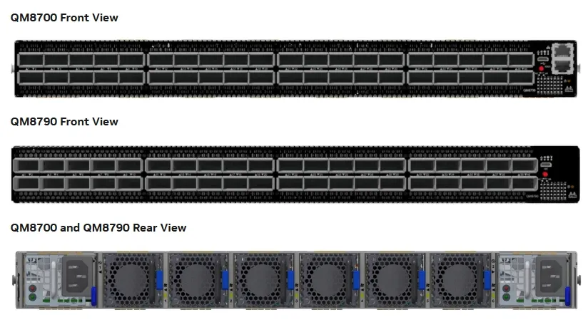 920-9b110-00rh-0m0 Mellanox Mqm8700-HS2r Quantum Hdr Infiniband Switch 40 Qsfp56 Ports Transmission Rate 10/100/1000Mbps 1