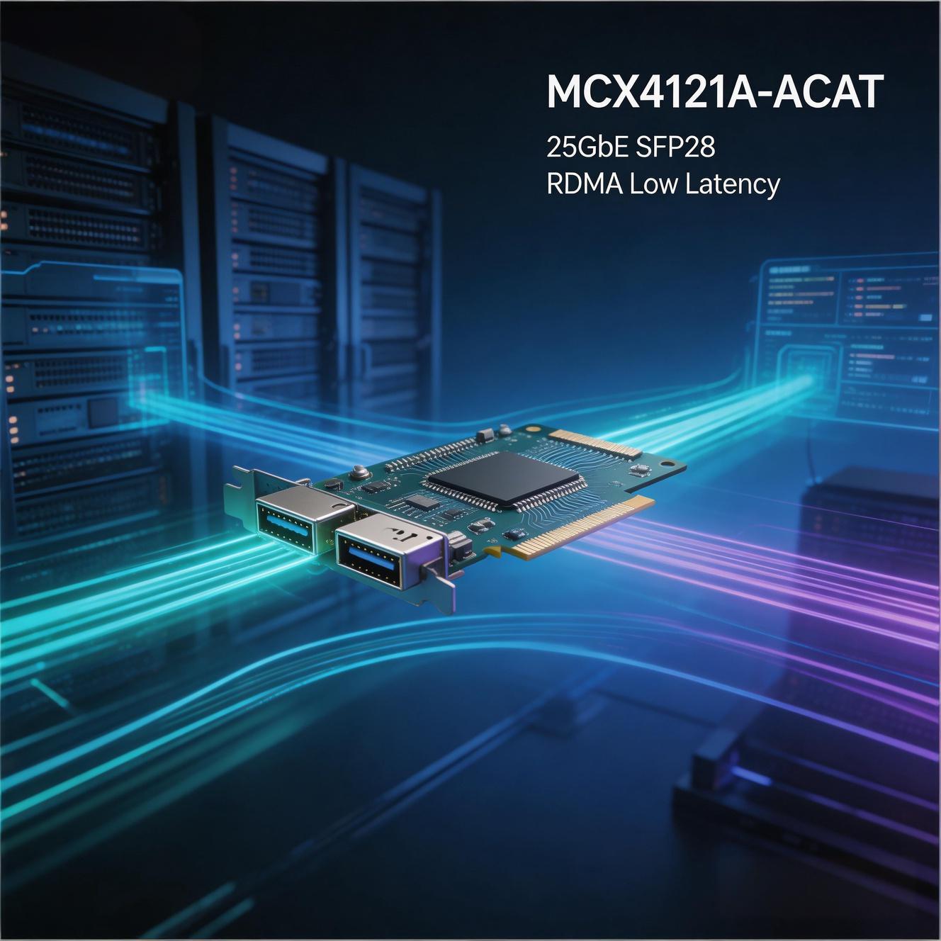 NVIDIA Mellanox MCX4121A-ACAT Server Adapter Launches: Key Features of ...