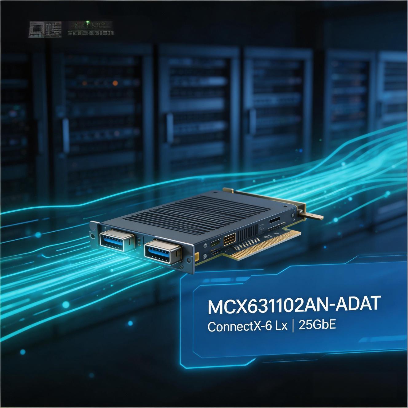 Mellanox (NVIDIA) MCX631102AN-ADAT Server Adapter in Action ...