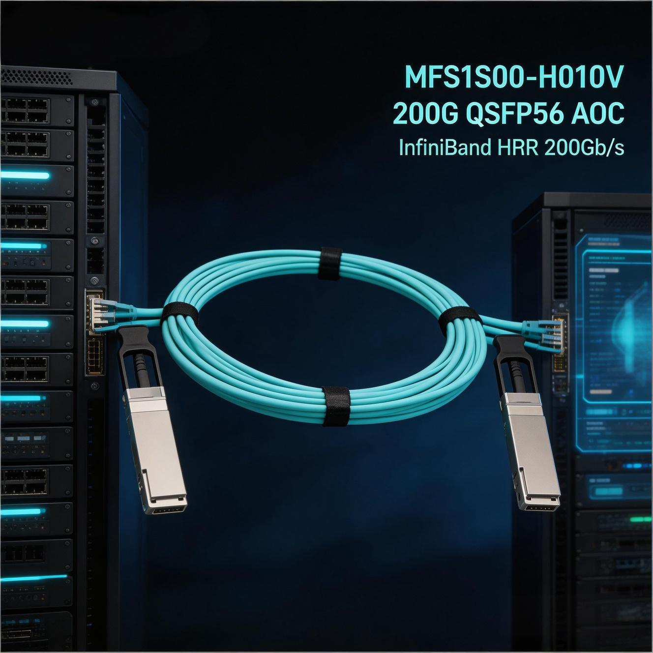 NVIDIA Mellanox MFS1S00-H010V Active Optical Cable: Setting a New ...