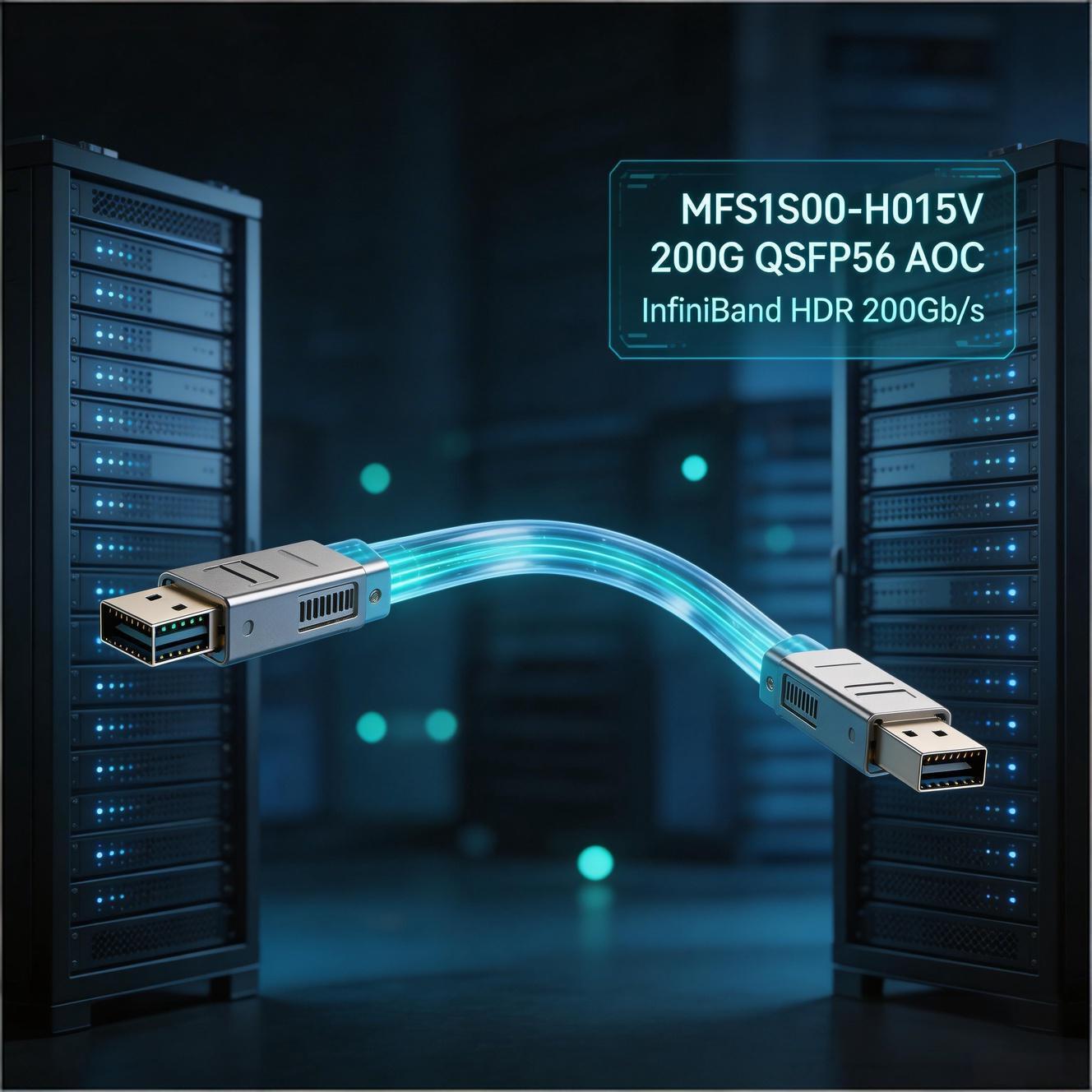 Mellanox (NVIDIA Mellanox) MFS1S00-H015V AOC Active Optical Cable in Action