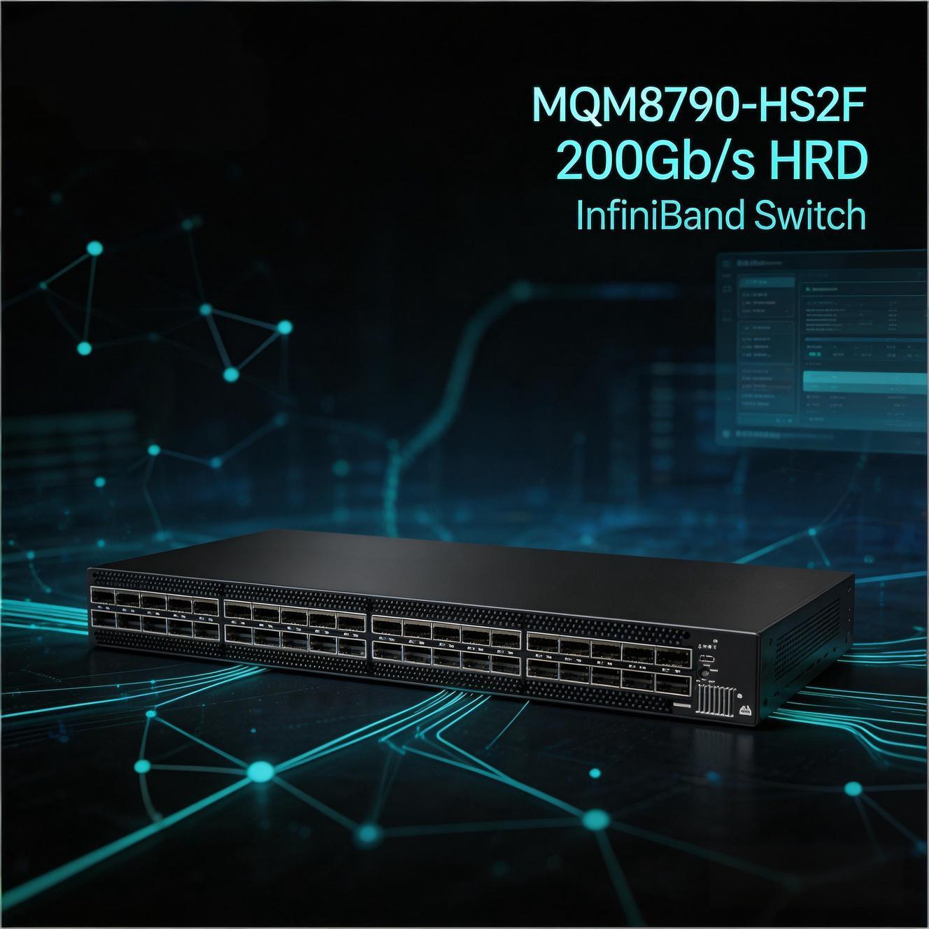 NVIDIA Mellanox MQM8790-HS2F: Next-Generation 200Gb/s HDR InfiniBand ...