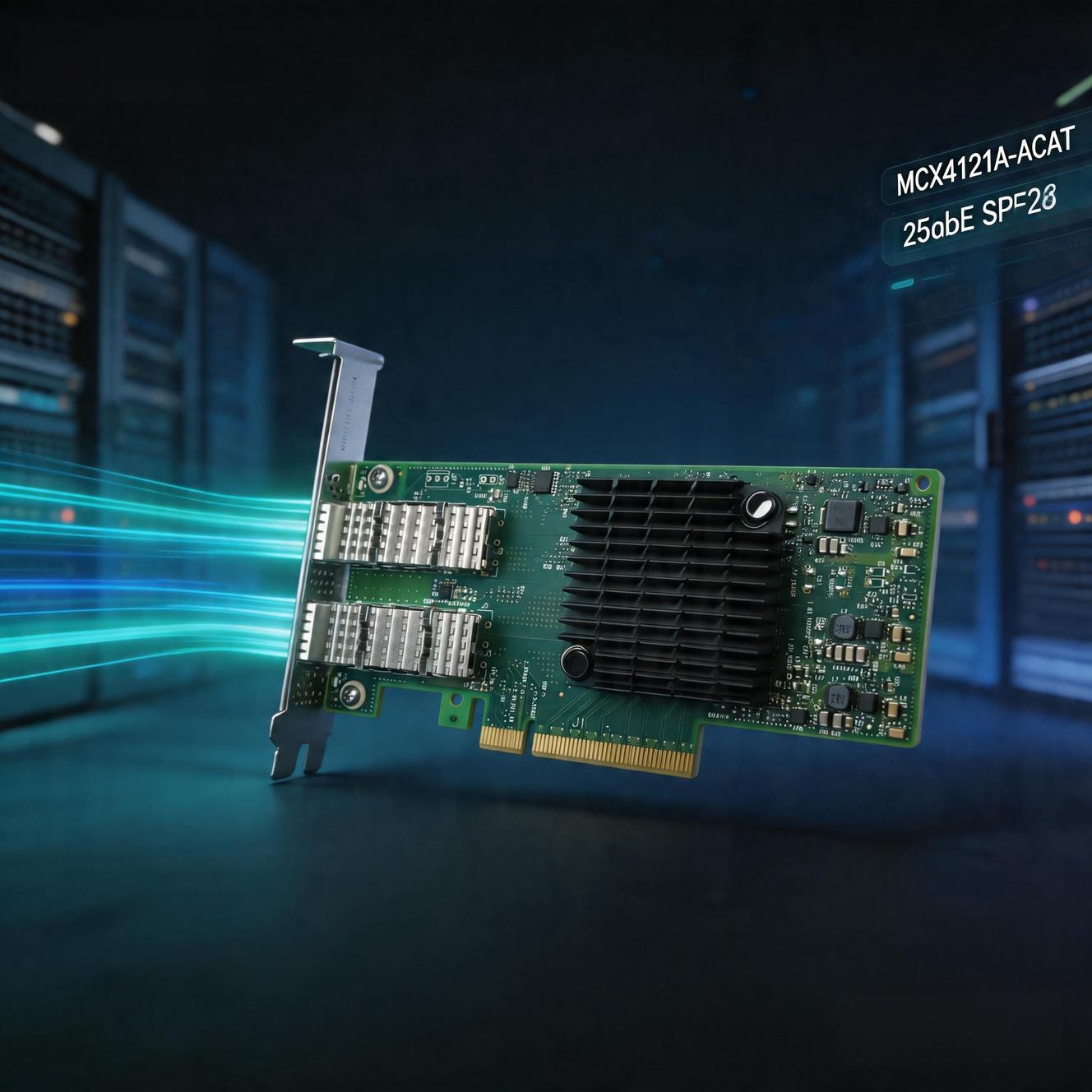 NVIDIA Mellanox MCX4121A-ACAT Server Adapter Launches: Redefining 25GbE ...