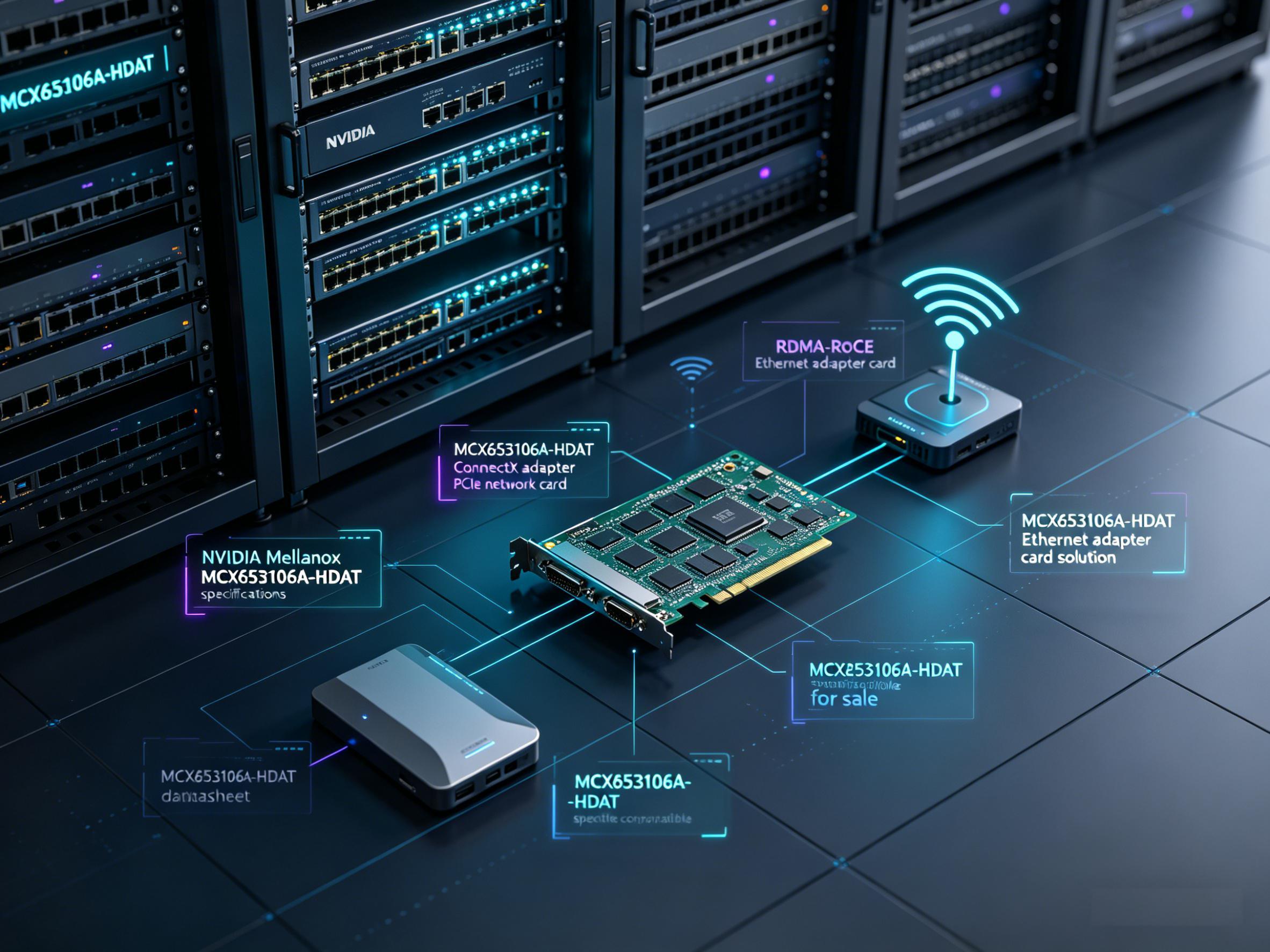 NVIDIA Mellanox MCX653106A-HDAT Server Adapter in Action: RDMA/RoCE Low ...
