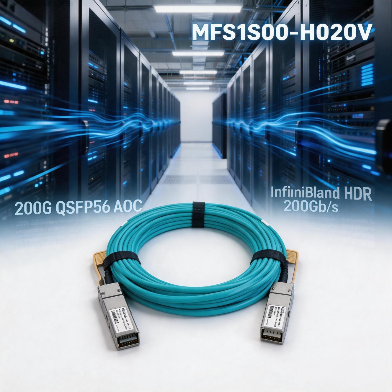 Optical Cable For Nvidia Rack Application Spotlight: Mellanox (NVIDIA Mellanox) MFS1S00-H020V Active ...