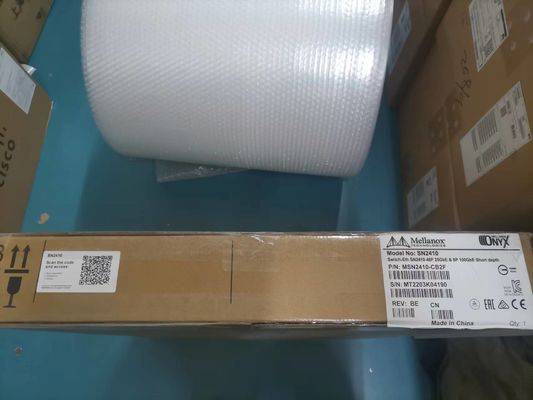 MSN2410-CB2FC Mellanox sN2410Mellanox Network Switch Cumulus Linux 48 SFP28 Ports 8 QSFP28 Ports