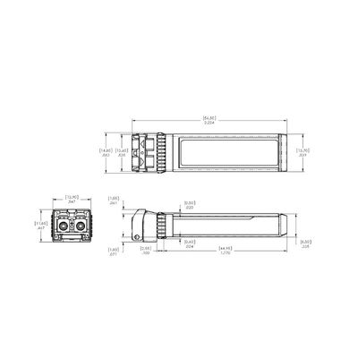 Duplex LC Mellanox Optical Transceiver MFM1T02A-SR MMF IEEE 802.3ae