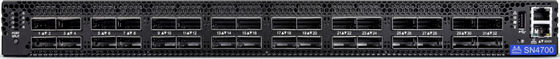 32 QSFP-DD Open Source Mellanox Ethernet Switches 400GbE 1U MSN4700-WS2F
