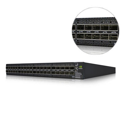 40 QSFP28 Ports Non Blocking HDR Mellanox Network Switch InfiniBand MQM8790-HS2F 200Gb/S