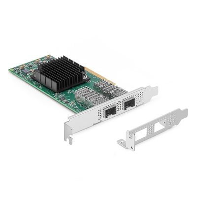 MCX4121A-XCAT Mellanox Network Card 25Gb/S SFP28 QSFP28 Low Latency Flexible