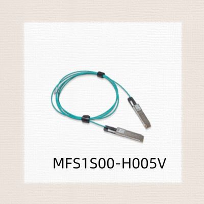 Low Latency mellanox Aoc cable Optical Cable MFS1S00-H005V Connect Servers 200G 5m