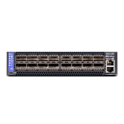 MSN2100-CB2F Mellanox Ethernet Switches Half Width 10/25GbE And 100GbE