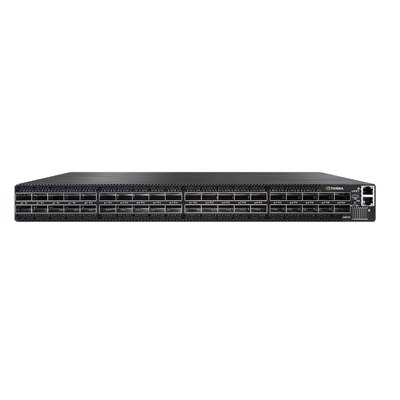 MQM9790-NS2F Mellanox Network Switch P2C Airflow 64 Port NDR 32 OSFP Port Unmanaged