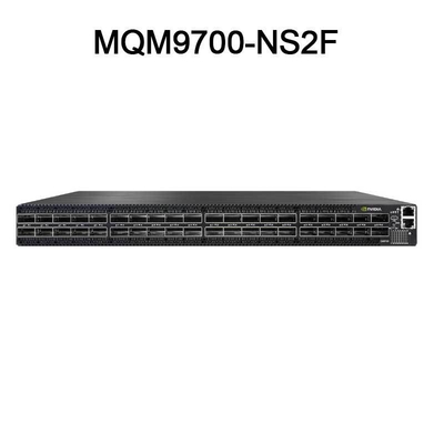 MQM9700-NS2F Mellanox Infiniband Switch Quantum 2 NDR Software 64 NDR Ports 32 Osfp Ports 2 Power