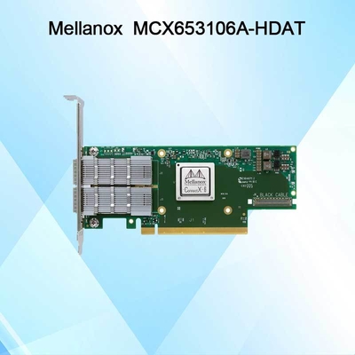 ConnectX-6 MCX653106A-HDAT VPI Mellanox Network Card 200Gb/S InfiniBand And Ethernet Adapter