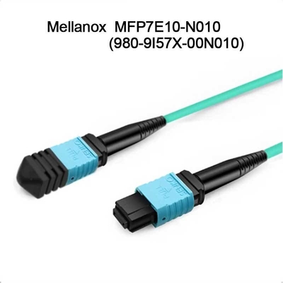 MFP7E10-N010 Mellanox AOC Passive Fiber Cable MMF MPO12 APC To MPO12 APC 10m
