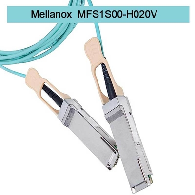 MFS1S00-H020V(980-9I45T-00H020) Mellanox Aoc Cable Ethernet 200GbE QSFP56 Active Optical Cable infiniband cables