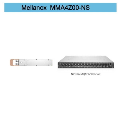 MMA4Z00-NS SFP+ MELLANOX Compatible 800G 2xSR4 OSFP PAM4 850nm 50m InfiniBand NDR Module