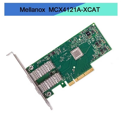 MCX4121A-XCAT mellanox network card 25Gbps SFP28 QSFP28 For Server