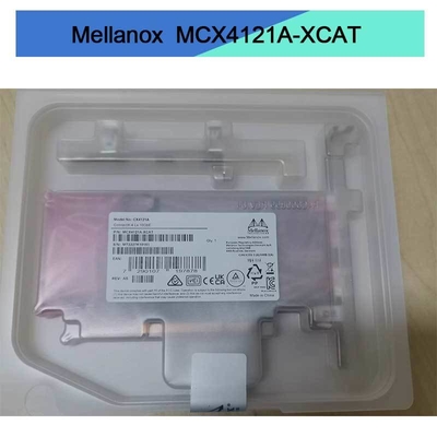 MCX4121A-XCAT ConnectX-4 Lx EN Mellanox Network Card 10GbE Dual Port SFP28 PCIe3.0 X8