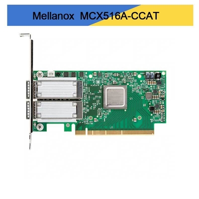 CX516A ConnectX-5 100GbE MCX516A-CCAT Dual Port QSFP28 PCI-E Adapter
