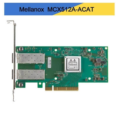 MCX512A-ACAT Mellanox ConnectX-5 EN Network Interface Card 10/25GbE Dual Port SFP28