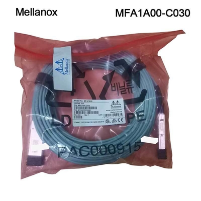 Active Optical AOC Mellanox 100GbE Cables MFA1A00-C030 QSFP LSZH 30m