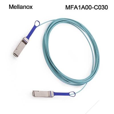 Active Optical AOC Mellanox 100GbE Cables MFA1A00-C030 QSFP LSZH 30m