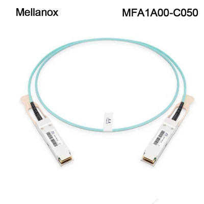 QSFP LSZH Mellanox AOC Active Optical Cable MFA1A00-C050 100GbE 50m new and original