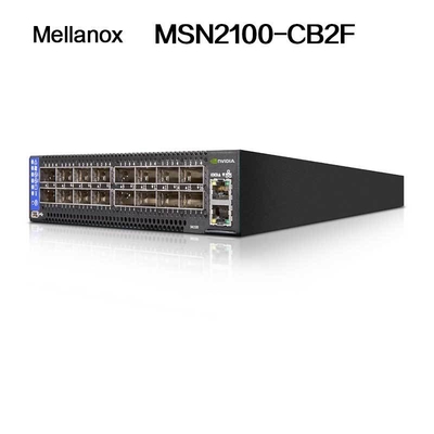 MSN2100-CB2F Mellanox Ethernet Switches Half Width 10/25GbE And 100GbE