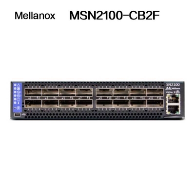 MSN2100-CB2F Mellanox Ethernet Switches Half Width 10/25GbE And 100GbE