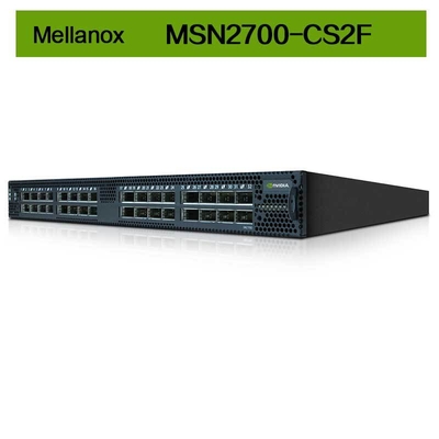 MSN2700-CS2F Mellanox Switch Spectrum Based 32 Port 100GbE Open Ethernet Platform