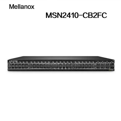 MSN2410-CB2FC Mellanox sN2410Mellanox Network Switch Cumulus Linux 48 SFP28 Ports 8 QSFP28 Ports