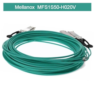 IB HDR MMF Splitter Mellanox AOC Cable MFS1S50-H020V (QSFP56 To 2xQSFP56)