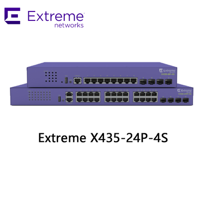 24P Extreme Networks X435 AVB Switch X435 4S 68Gbps 50.6Mpps new and original