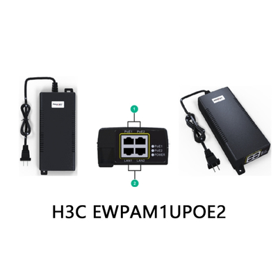 H3c Ewpam1upoe2 60-Port 55W-1V-1.1A-DC Network Power Adapter >200Mbps Carton