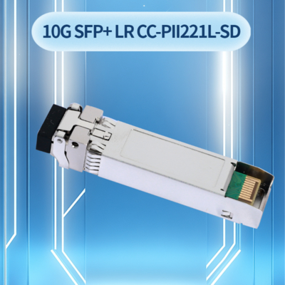 Ethernet 10GB/S 10km SFP+ Optical Transceiver Module CC-PII221L-XD features