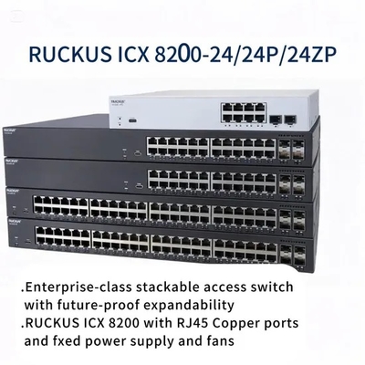 Ruckus Network Switch Icx 8200-24 with Good Price