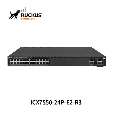 Ruckus Icx 7550-24p-E2-R3 Reliable Access and Aggregation Switch