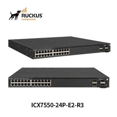 Ruckus Icx 7550-24p-E2-R3 Reliable Access and Aggregation Switch