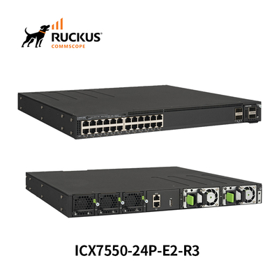 Ruckus Icx 7550-24p-E2-R3 Reliable Access and Aggregation Switch