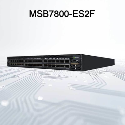 MSB7800-ES2F Mellanox Infiniband Switch EDR 36 Port Non Blocking Management
