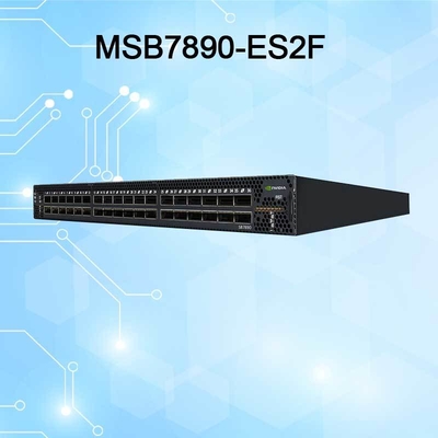 36p Externally Managed EDR 100Gb/S Smart Mellanox Infiniband Switch MSB7890-ES2F Non-Blocking