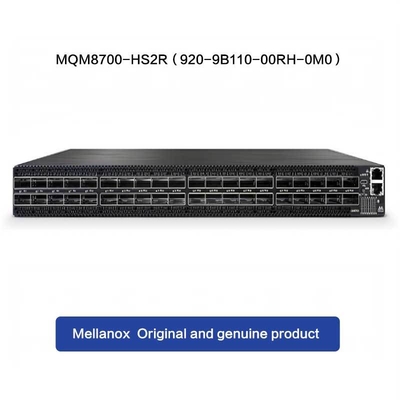 MQM8700-HS2F Quantum Mellanox Hdr Switch 40 Ports 200 Gbit/S 40 Infiniband Ports