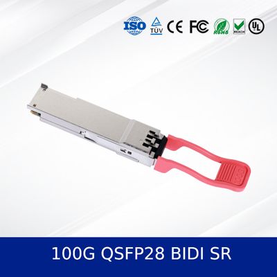100G QSFP28 BIDI SR Optical Transceiver Module High-Density Low-Power Dual-Wavelength Design