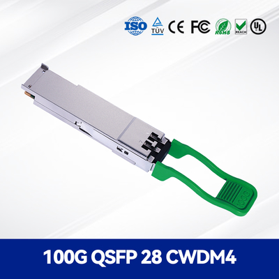 High speed optical transceiver module  100G QSFP28 CWDM4 2km for backbone & metro, access & aggregation