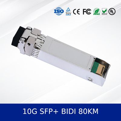 optical transceiver module Premium 10g SFP+ Bidi 80km Fiber Optic Module for Data Centers.