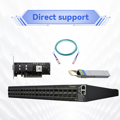 Enhanced Network Performance Mellanox switch MQM8790-HS2R(920-9B110-00RH-0D0) Quantum Hdr Infiniband Switch 40 Qsfp56 Ports Nvidia
