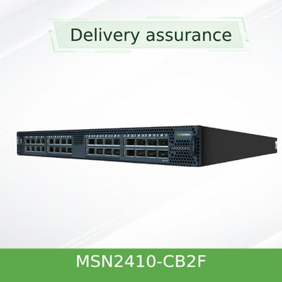 25Gb 100GbE Mellanox Network Switch MSN2410-CB2F 1U 48 SFP28 Ports