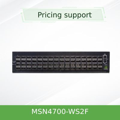 32 QSFP-DD Open Source Mellanox Ethernet Switches 400GbE 1U MSN4700-WS2F